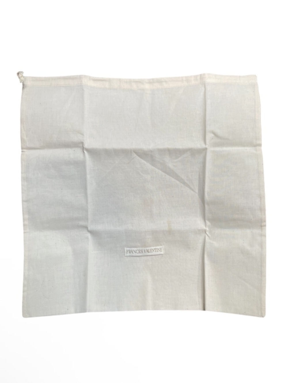 Frances Valentine 16” x 16” appx Drawstring Dust Bag